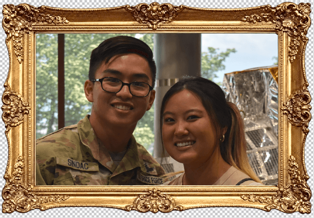 Emelyn and Gabe framed photo 3