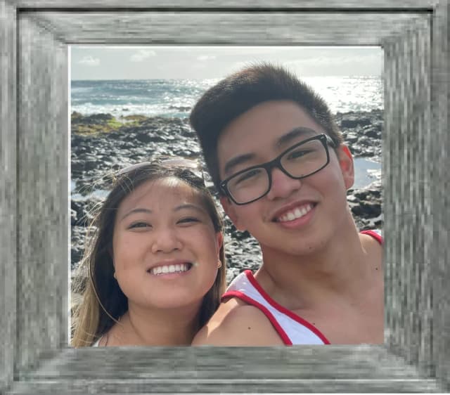 Emelyn and Gabe framed photo 5
