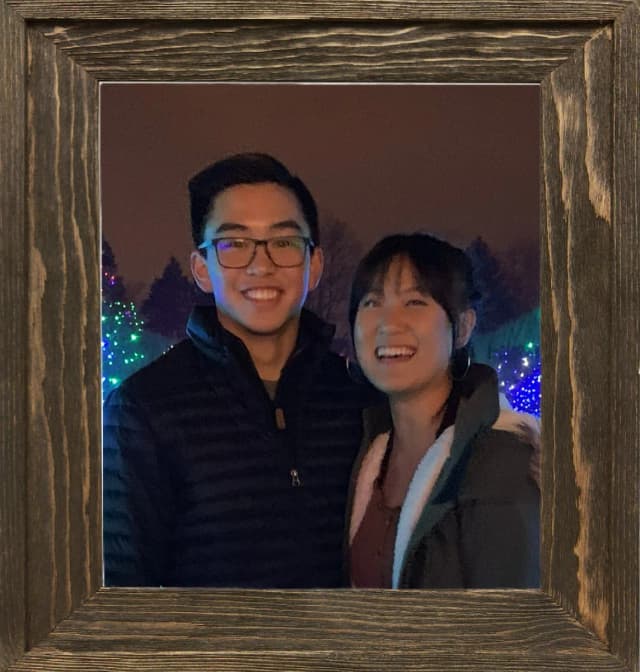 Emelyn and Gabe framed photo 6